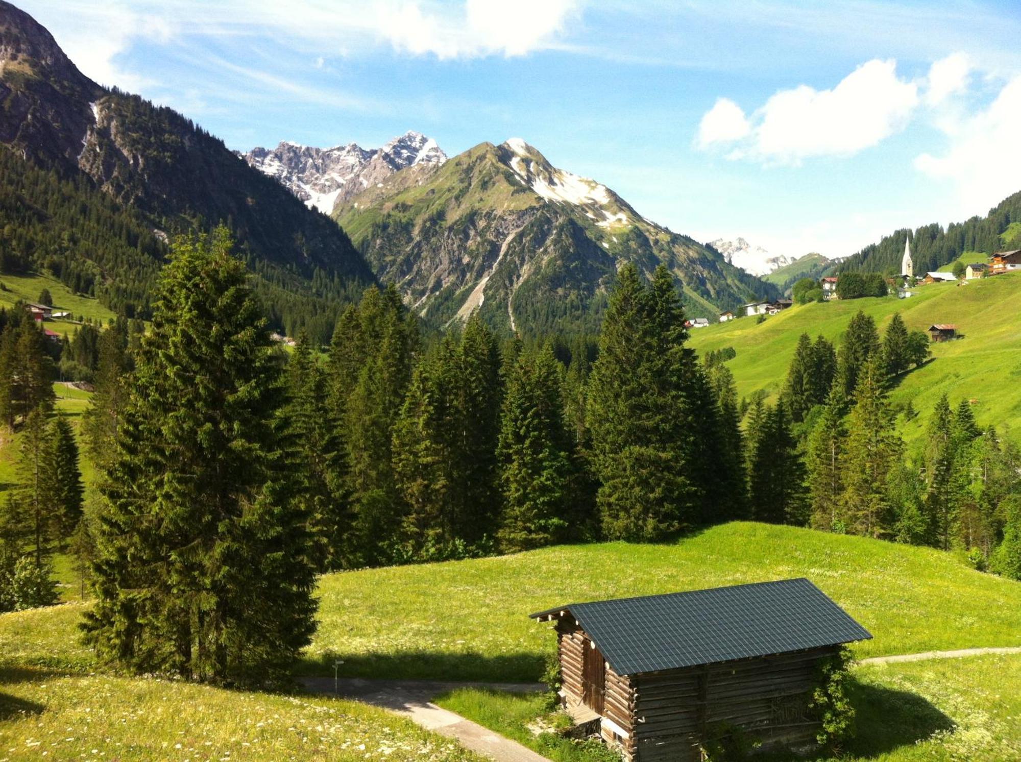 Gaestehaus Wildbach Mittelberg Bagian luar foto